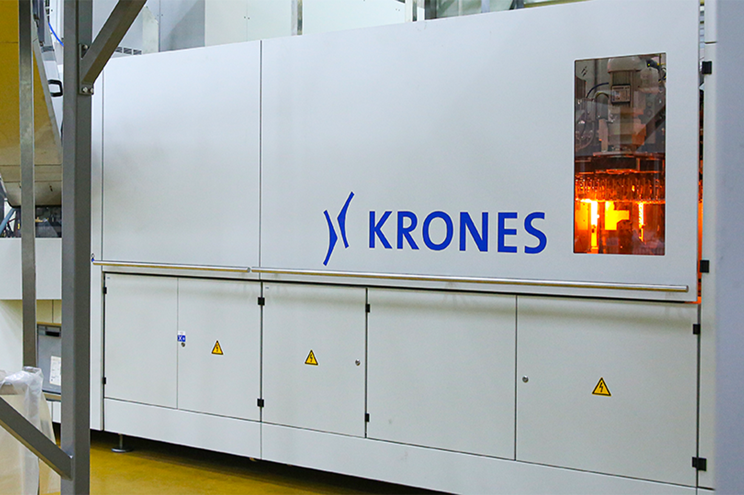 Krones machine for blowing and filling PET botles