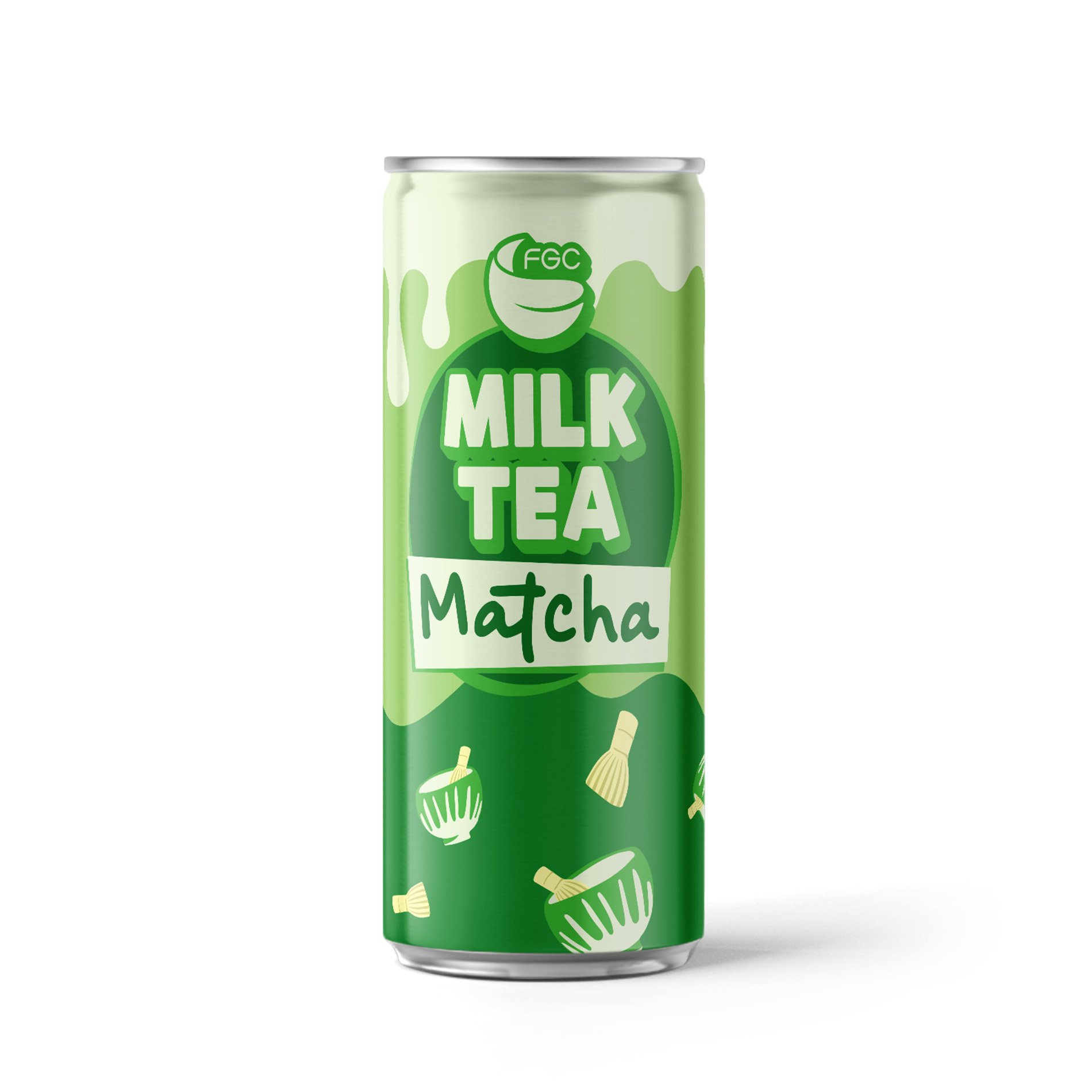 matcha milk tea