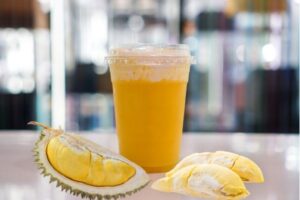 durian milk tea