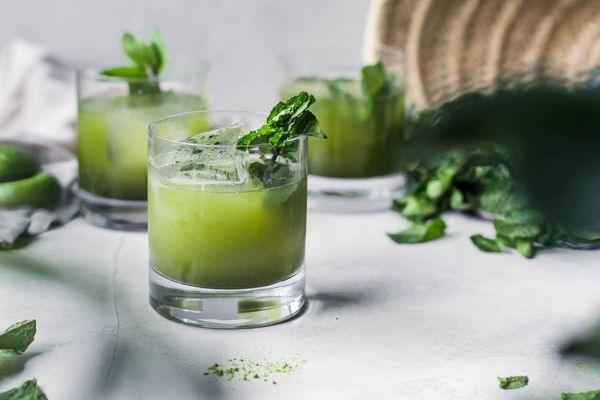 mint and matcha tea (5)
