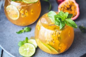 Passion fruit tea calories