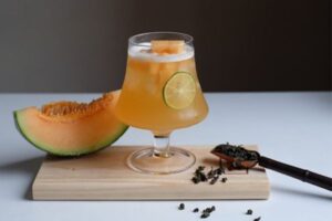 Cantaloupe tea