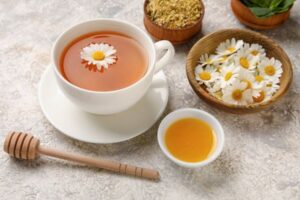 chamomile honey tea benefits