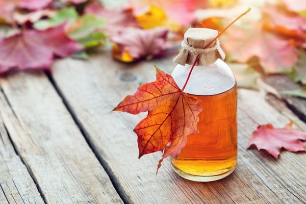 Organic maple syrup