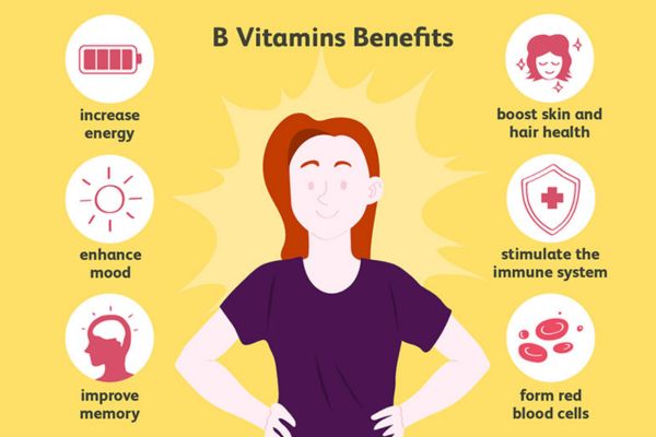 Some of B vitamins benefits 