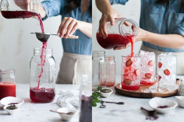 strawberry hibiscus tea recipe