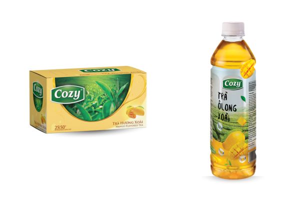 Mango oolong tea bags vs RTD mango oolong tea