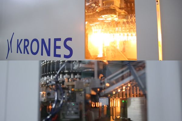 Heating and blowing process