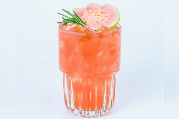 pink guava iced tea