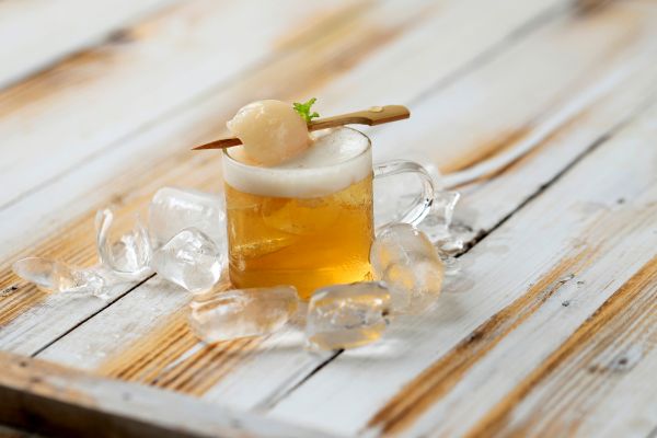 Lychee tea is favored by its distinctive flavor