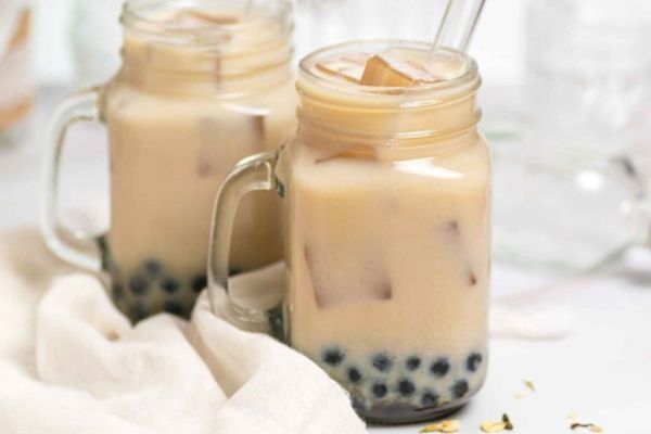 winter melon milk tea