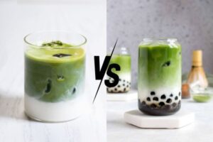 matcha latte vs matcha milk tea