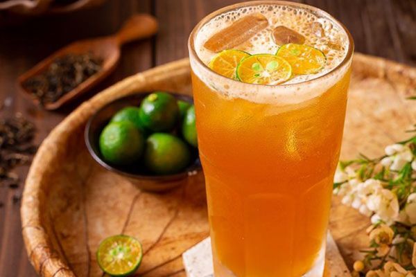 calamansi honey tea