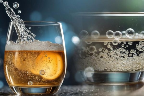 carbon dioxide in beverages