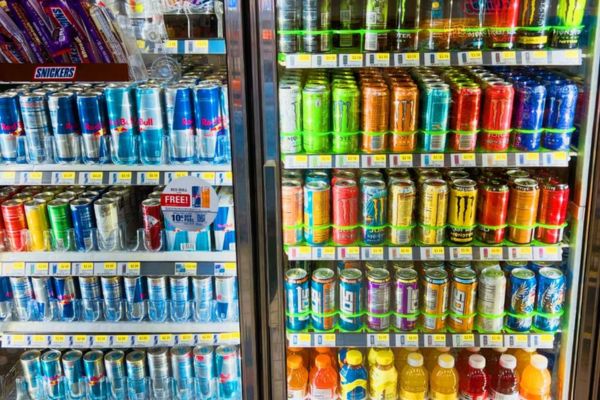 Energy drinks in convenience stores